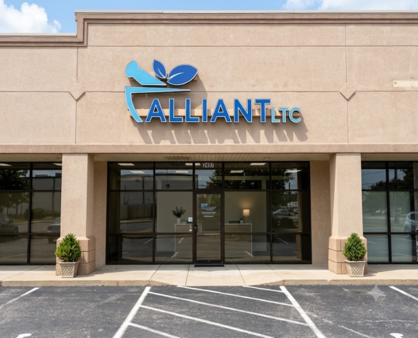 Exterior of Alliant LTC Pharmacy at 5497 N. 17th St., Ozark, Missouri
